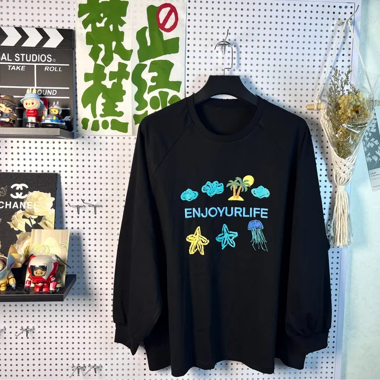 EnjoyUrLife 秋季新宠｜美式大版插肩袖，海洋风 + 黑科技面料