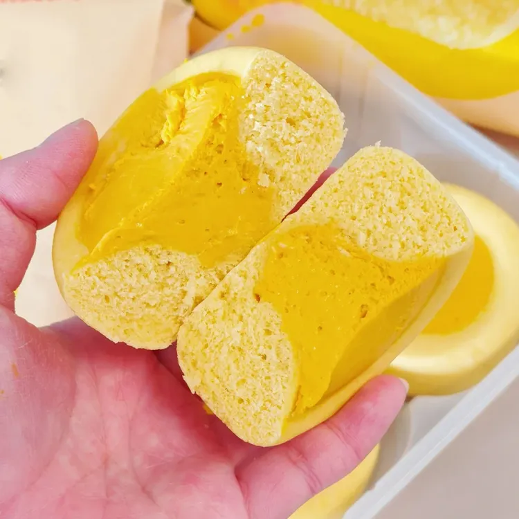 【学生早餐】贝贝南瓜奶酪馒头香甜软糯乳酪面点儿童早餐特色手工