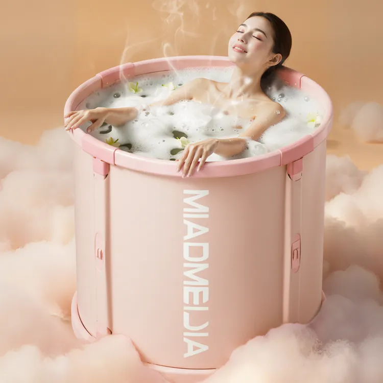可折叠泡澡桶大人洗澡桶免安装家用浴桶儿童洗澡盆沐浴桶折叠浴缸