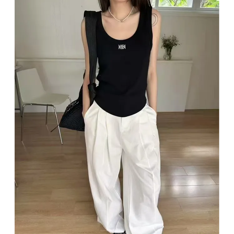 小施家时尚百搭高弹背心803