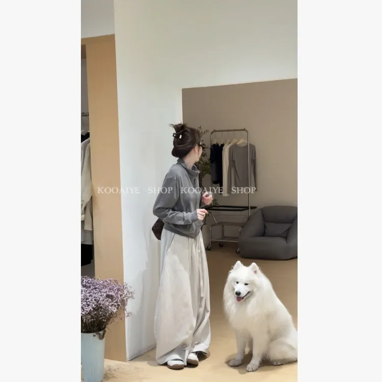 【骨感开衫】秋季新款韩系休闲显瘦宽松简约基础百搭开衫