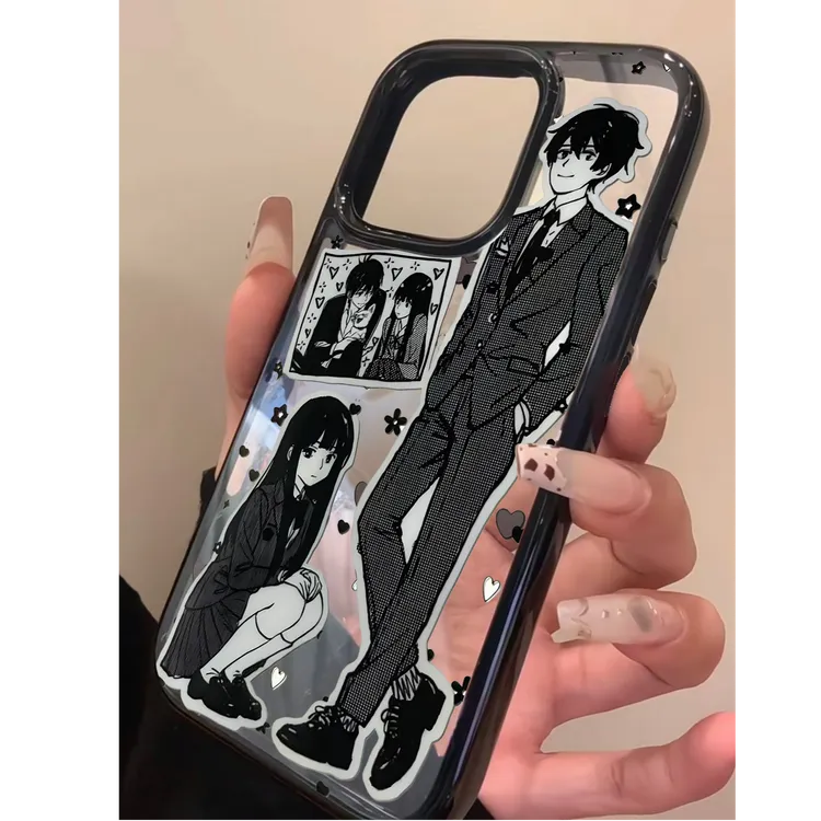 诚星泽小众黑沼爽子适用苹果16PRO手机壳iPhone15/14新款13透明12