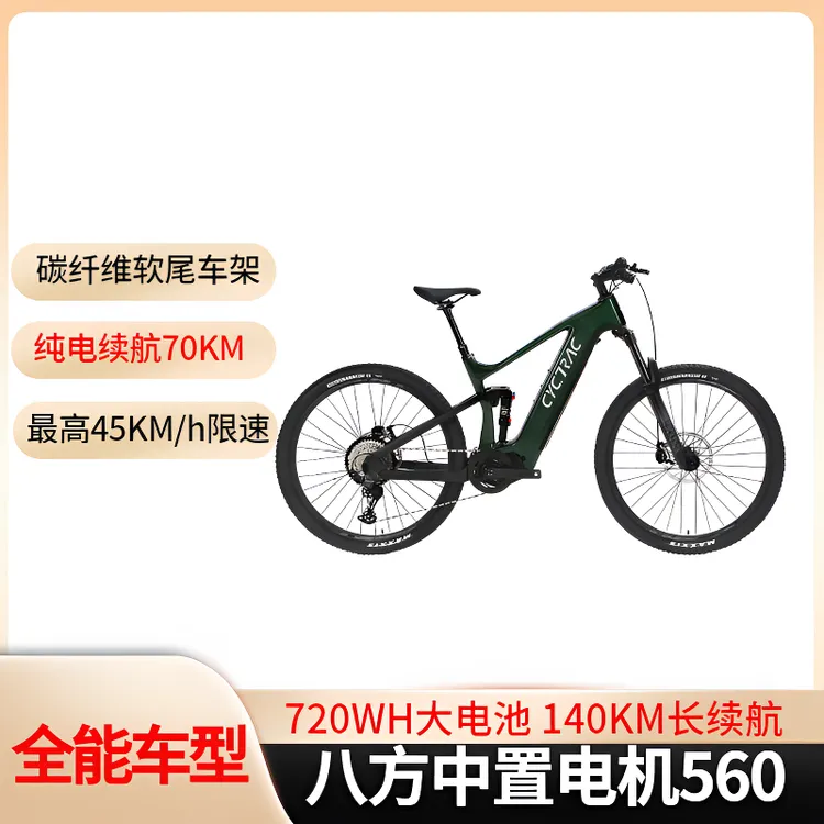 TWITTER/骓特CYCTRAC赛途客EM10碳纤维软尾山地自行车骑行自行车