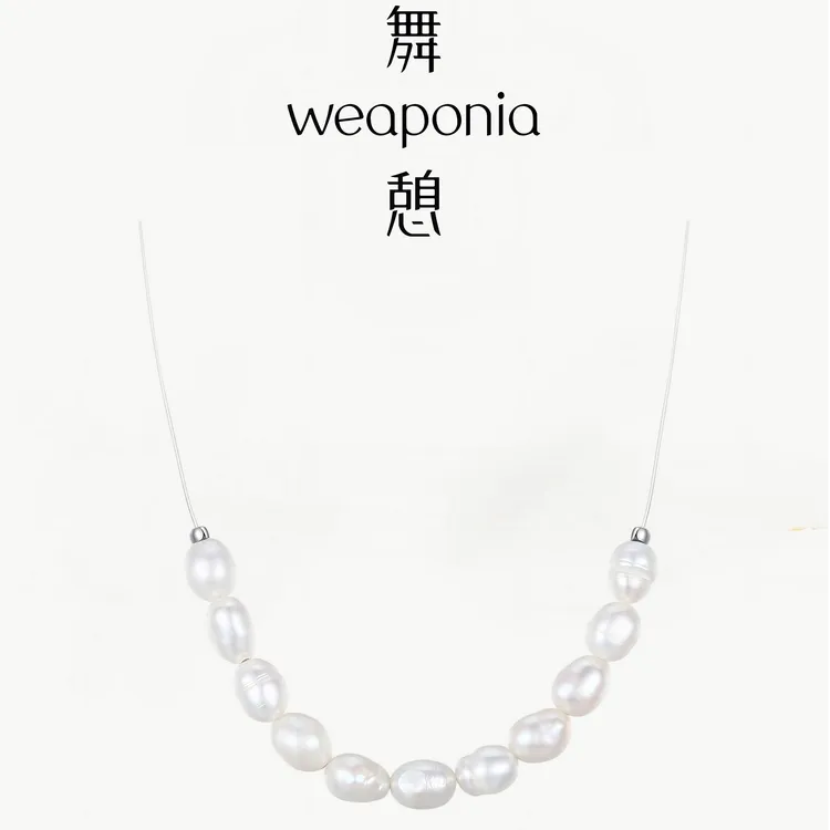 茶小觉儿专属不锈钢项链 深海系列泡沫之吻项链高级感送女友