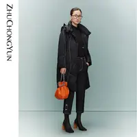 【星线好物】ZHUCHONGYUN通勤时尚羽绒服外套女士