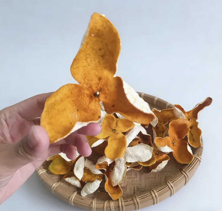 【2025新皮上市】广西陈皮浦北冬后陈皮大红皮三花青青皮