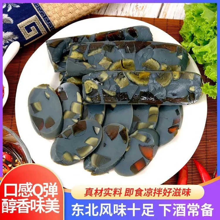 东北松花皮蛋肠Q弹凉拌肠下酒菜开袋即食搭档皮蛋粥凉拌都很美味