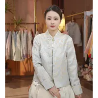 《 花有约-外套》新中式提花复古休闲百搭高定外套