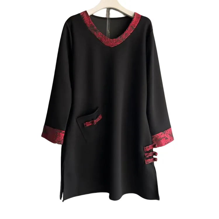 大码女装时尚大衫裙