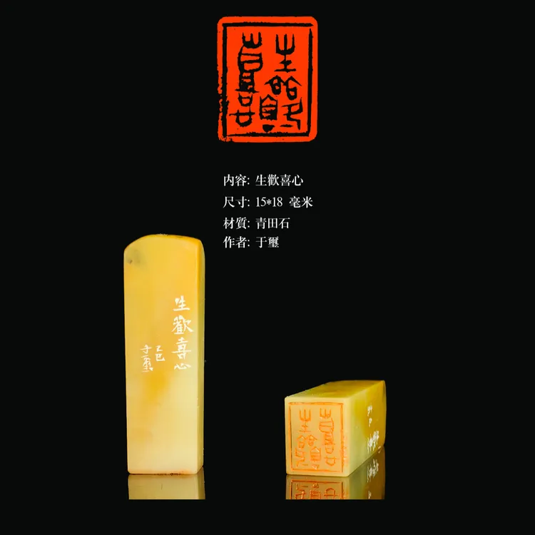 目阳闲章 第八期 闲章 印石 投展印章