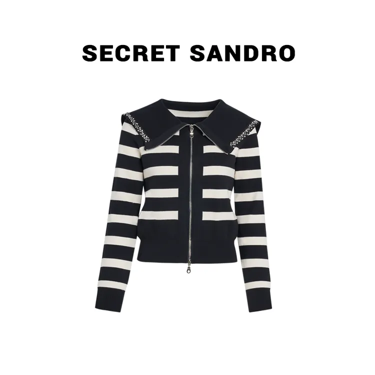 【大翻领】【多娜&Secret Sandro粉丝专享】毛衫 M65209179N