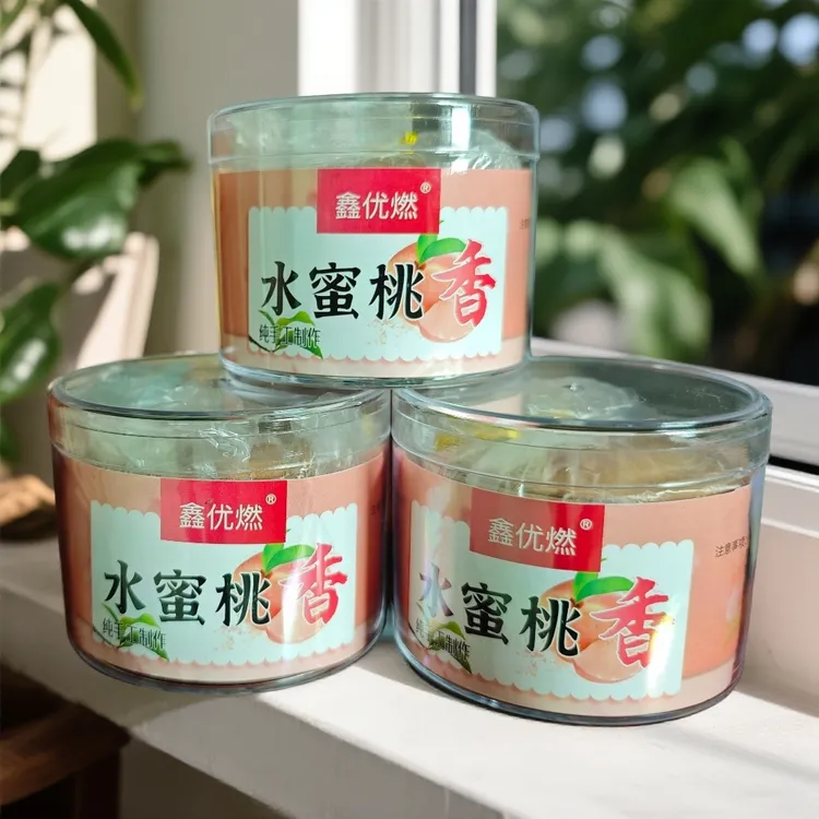 鑫优燃水蜜桃香盘香室内