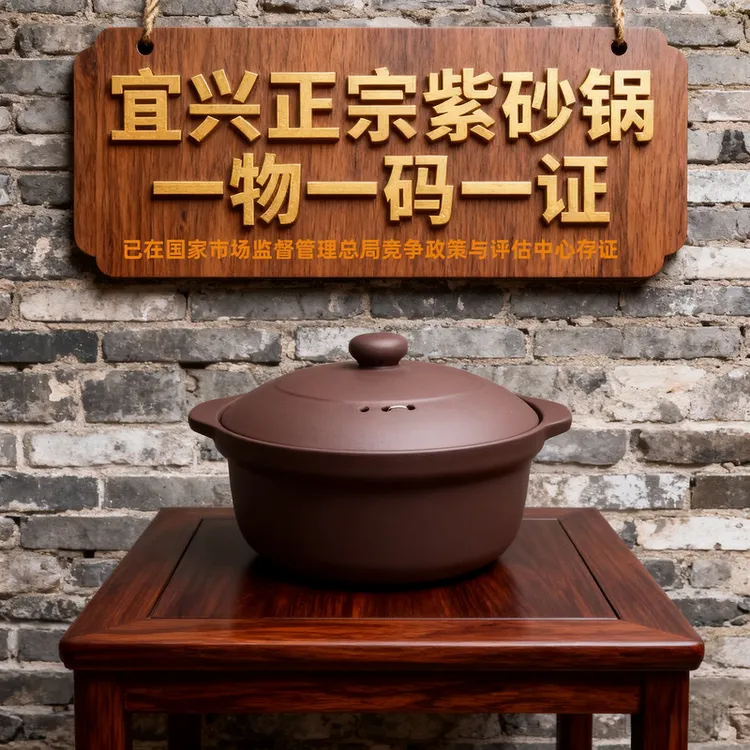陶千千宜兴紫砂锅耐高温无釉干烧不裂炖汤煲汤大容量家用汤锅