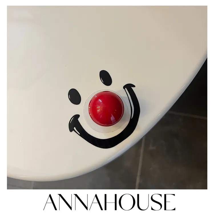 ANNAHOUSE笑脸马桶提盖器创意手提马桶盖坐垫掀盖器卫生间不脏手