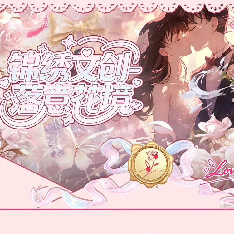 锦绣文创·「落意花境」名侦探柯南 - 全亚克力精品工艺色纸第一弹