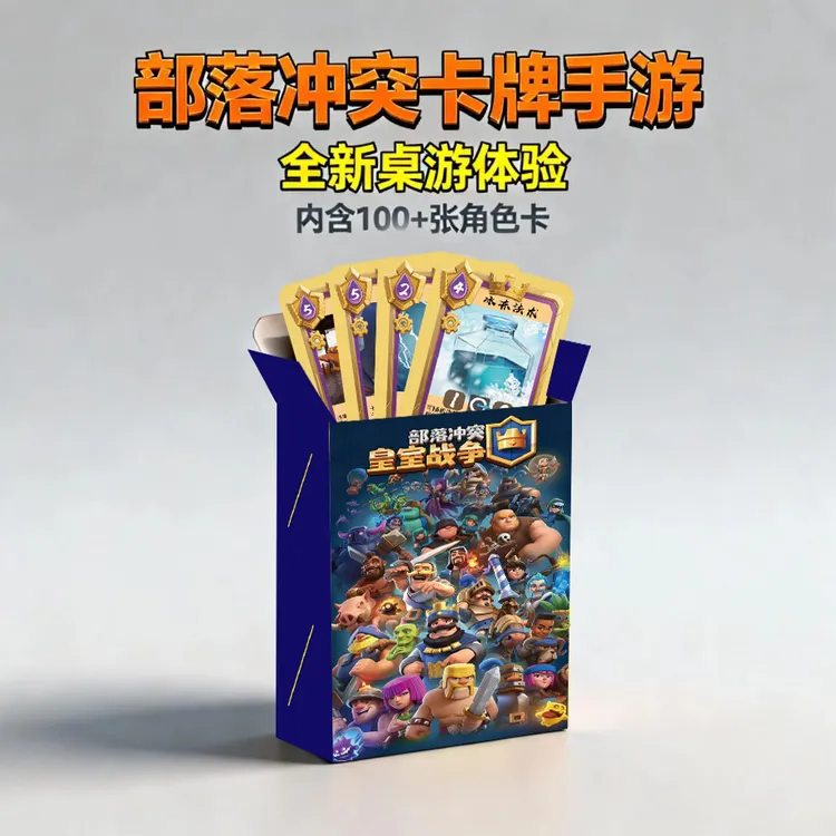新款实体卡牌皇室战争桌游聚会宿舍开黑神器
