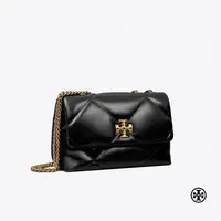 TORY BURCH/汤丽柏琦KIRA菱格形绗缝中翻盖肩背包154706-001【HF】
