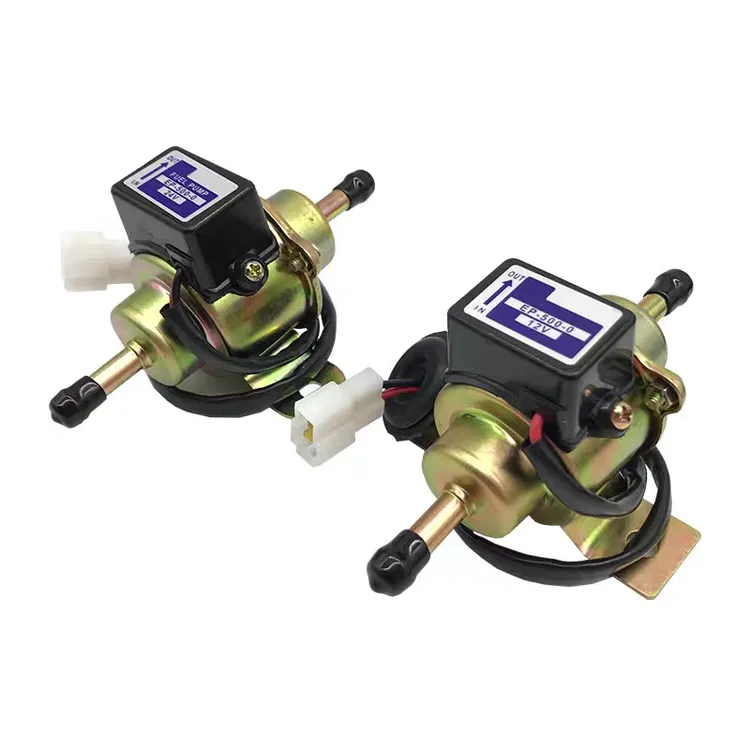 久保田30 155挖机配件外置增压12V24V柴油电子泵输油泵汽车燃油泵