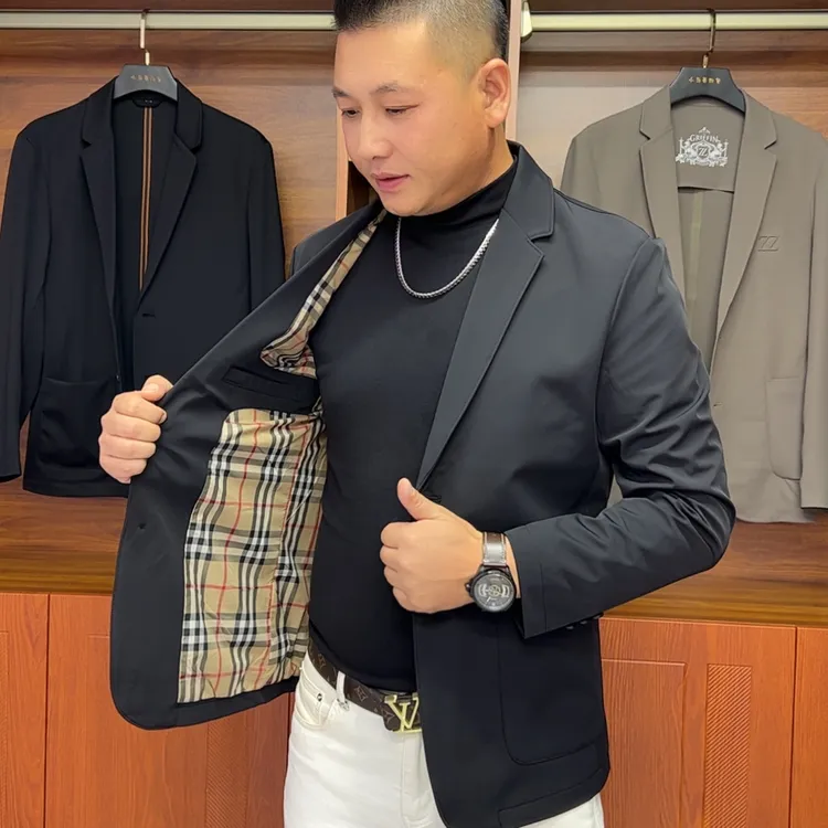 秋季西服外套净版百搭男士男款休闲