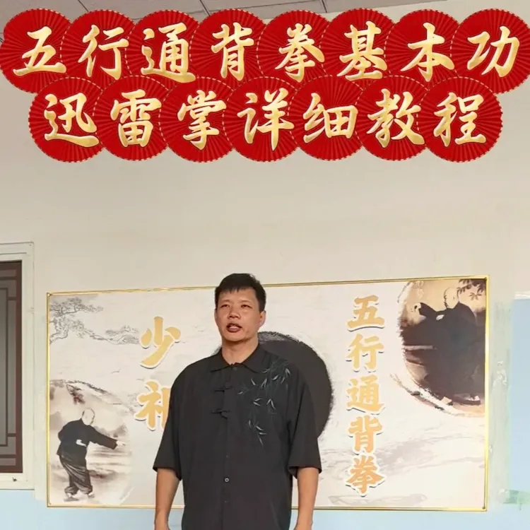 五行通背拳基本功六合一详细教程（留意短信解锁课程）