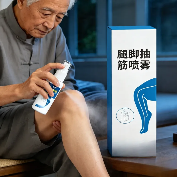 【国货正品】中老年手脚抽液半夜抽急浴足剂舒缓早用早舒服b商品图