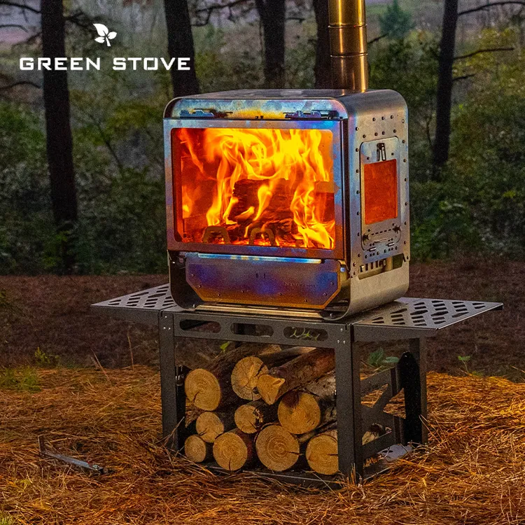 绿炉钛制桌面大师 Ultra Table Master Ti户外柴火炉露营帐篷取暖