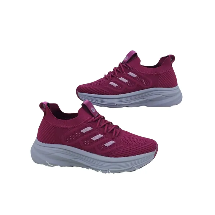 艾永健磁震系列中老年加绒冬季防滑健步鞋女士网面冬季老人鞋软底