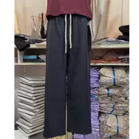 羊狨K1331深系舒适直筒宽松休闲裤