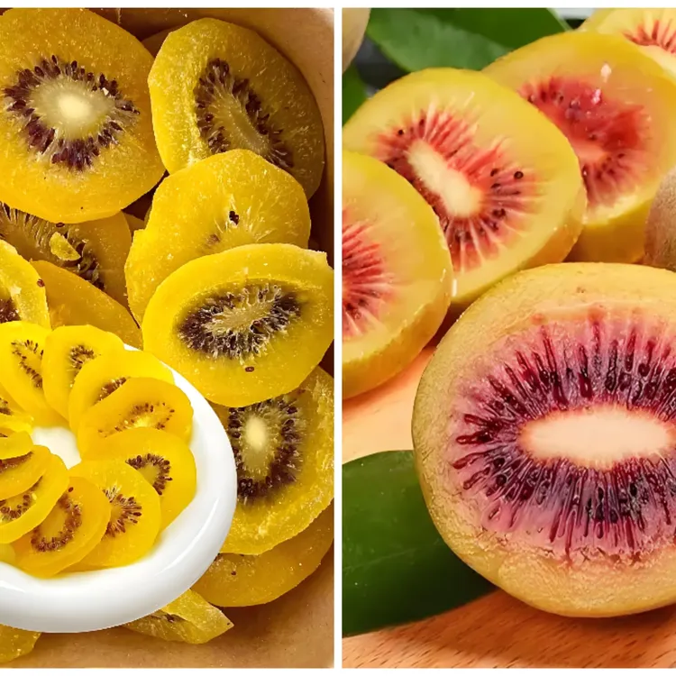 农家猕猴桃果脯满满果香味酸酸甜甜老乡自产自销