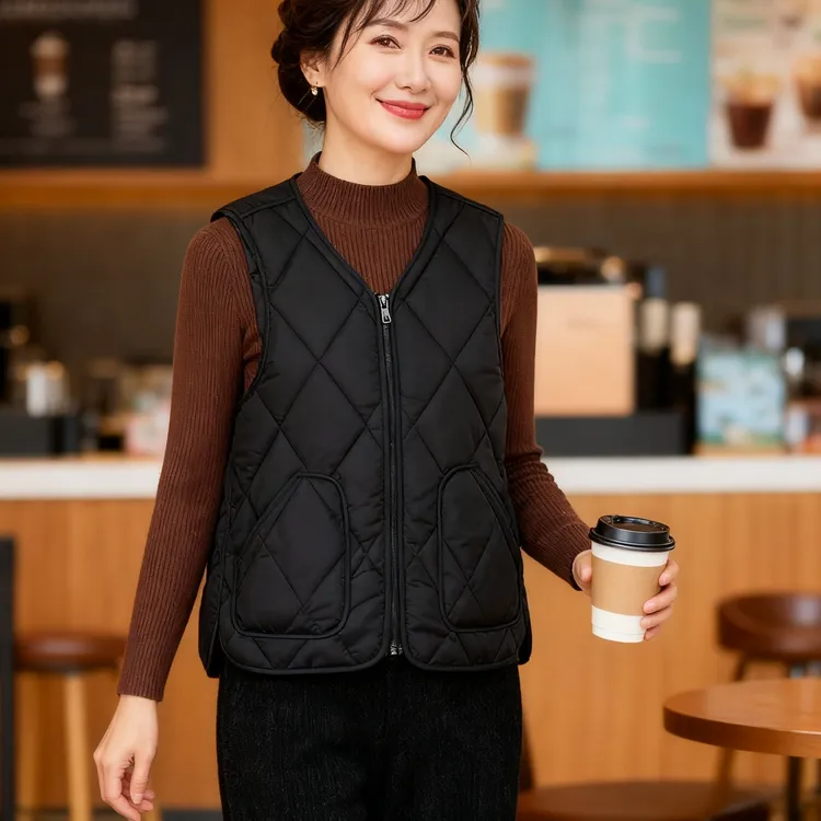 亏本福利品2025年新款马甲马夹夹棉内搭保暖背心拉链款棉服