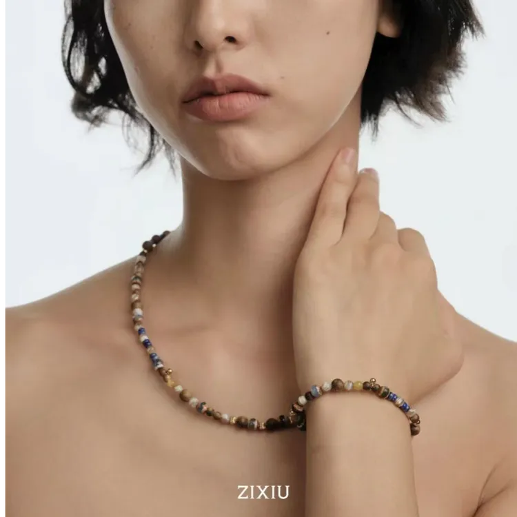 合金木质手链 ZIXIU子休 银河手链 WENDYZ