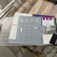 透明冰箱日历板 亚克力留言板记事板展示板亚克力干擦板