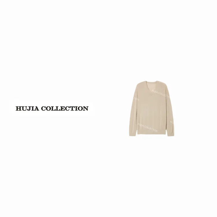 HUJIA 胡嘉丨“具象松弛”2025秋季新品慵懒感设计师毛衣10414