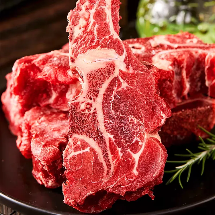 【牛脊骨】精品牛蝎子贴骨牛肉牛脖骨红烧煲汤顺丰冷链包邮J