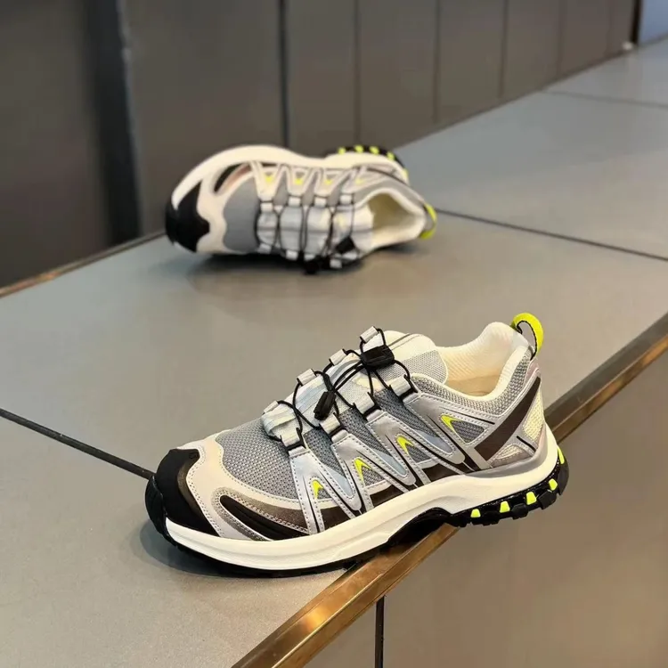 欧洲站潮牌户外徒步登山鞋男士厚底透气运动休闲鞋秋季潮流低帮鞋