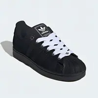 adidas/阿迪达斯三叶黑牛仔贝壳头板鞋JQ3211