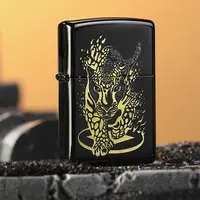 ZIPPO之宝正品豹富传奇防风煤油打火机送男友生日礼物