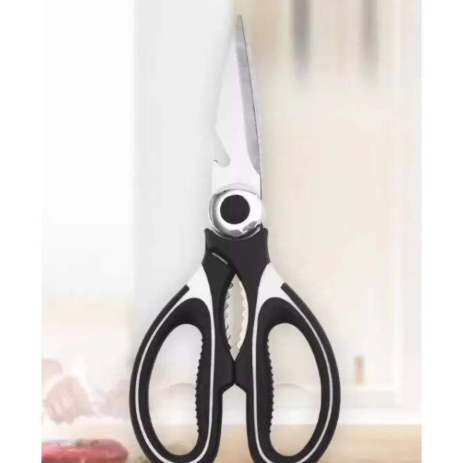 厨房多功能剪刀家用杀鱼专用剪鸡骨烤肉神器特大号不锈钢强力剪子