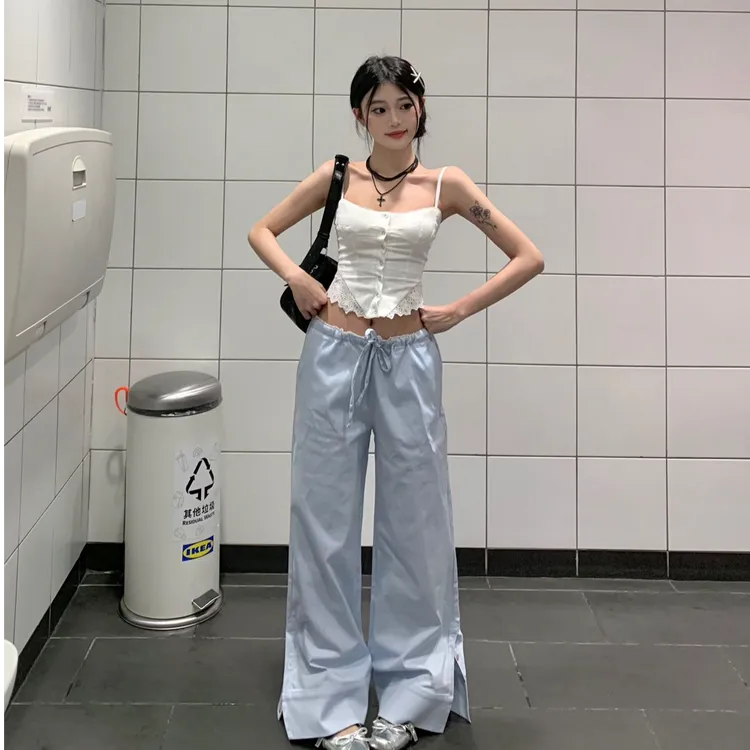 2025夏季新款时尚打底背心吊带气质显瘦洋气休闲百搭性感辣妹外穿