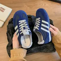 秋季款女鞋休闲板鞋德训