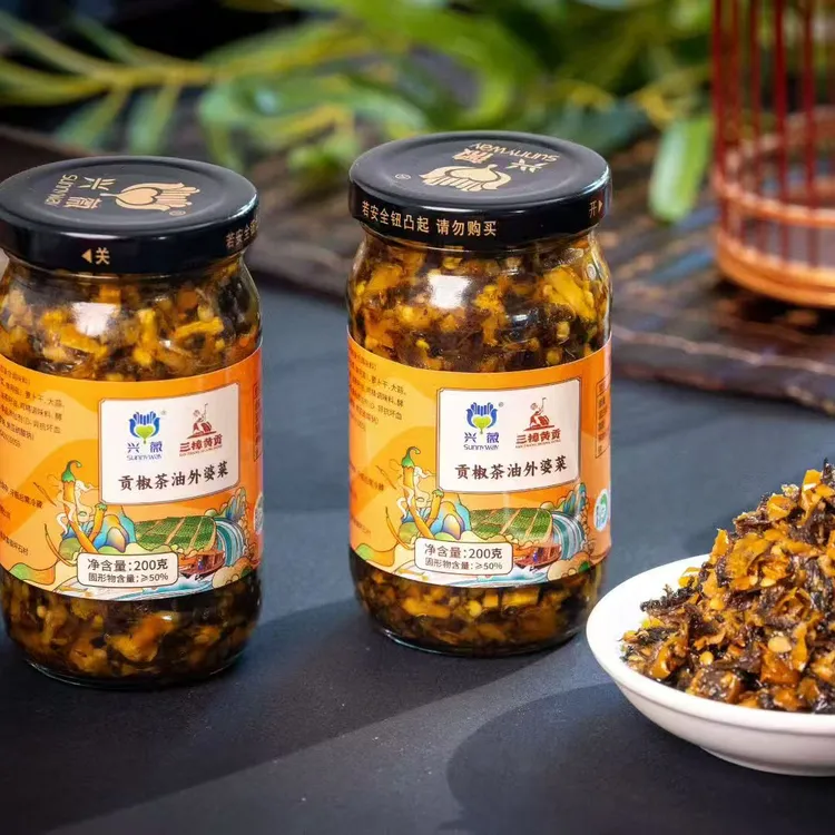 兴薇湖南衡东特产贡椒茶油外婆菜开胃下饭菜
