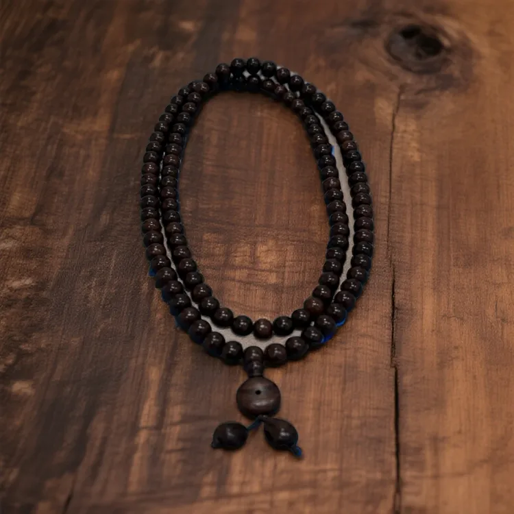 【寶彬】紫油梨老料*108粒佛珠 0.8