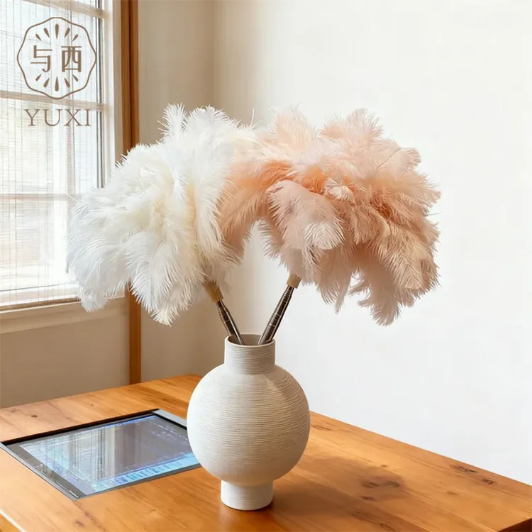 YUXI/与西鸵鸟毛掸子静电吸附扫灰家用装饰掸灰尘新房子入住用品