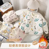 宝宝儿童小学生校服内胆外穿棉服棉衣
