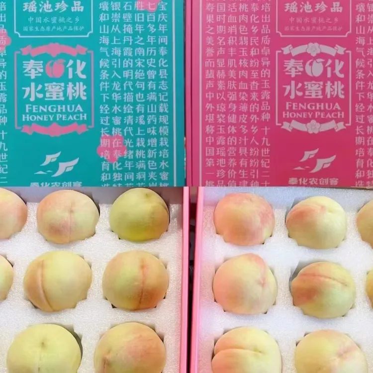 【顺丰包邮】奉化正宗水蜜桃 当季新鲜多汁湖景玉露 现摘现发 