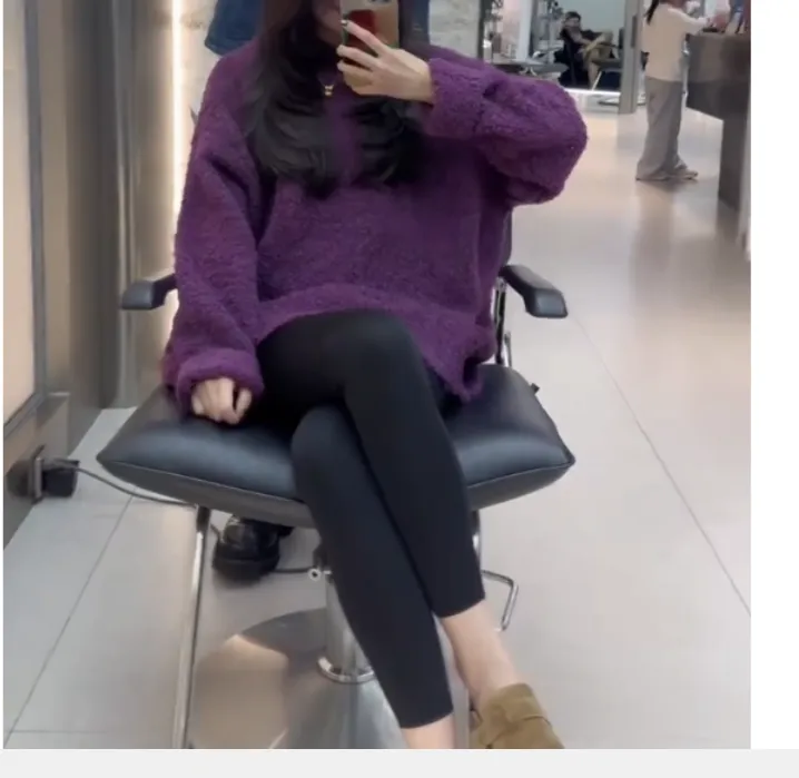 2024冬季新款时尚女装网红靓丽潮流气质洋气轻熟上衣女舒适ZX6