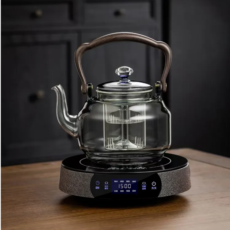 茶艺茗超薄电陶炉小型多功能茶炉煮茶器烧水台式保温家用围炉煮茶