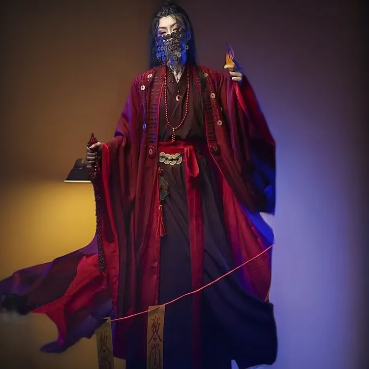 道诡异仙李火旺cos服道仙李火旺cosplay衣服套装坐忘道火子哥cos