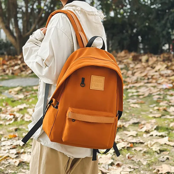 双肩包女2025新款小众品牌超轻便简约休闲小型背包旅行运动书包