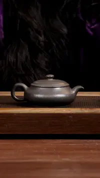 【闪购商品】紫砂茶壶8目粗砂天青明炉200CC